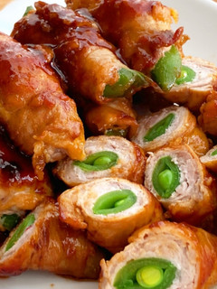 コク味噌*スナップえんどうの豚肉巻き*-レシピのメイン写真