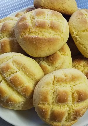 メロンパンクッキー-レシピのメイン写真