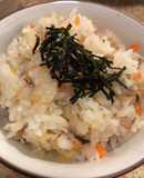 【離乳完了&大人】松山あげの帆立ごはん