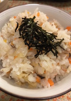 【離乳完了&大人】松山あげの帆立ごはん-レシピのメイン写真