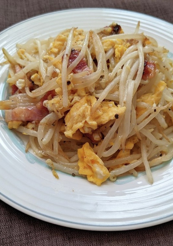 もやしと玉子とベーコンの中華炒め-レシピのメイン写真