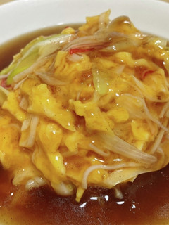 簡単醤油餡♡飲めちゃう黄金天津飯-レシピのメイン写真