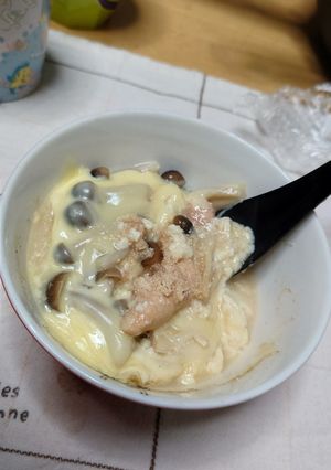 明太子ときのこの豆腐スープグラタン-レシピのメイン写真