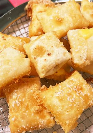 パリッと餃子の皮で包む3種のチーズ揚げ-レシピのメイン写真