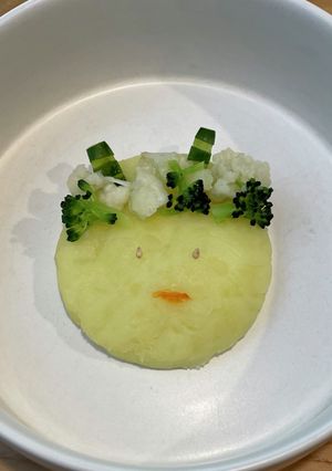 犬ごはん♡簡単レンジ☆おに☆節分鬼ごはん-レシピのメイン写真
