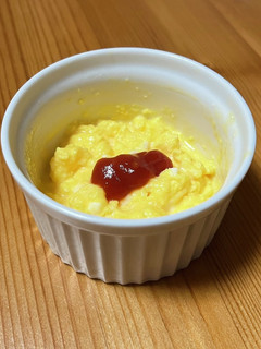 レンジでふわとろスクランブルエッグ-レシピのメイン写真