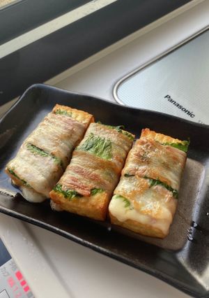 ☆厚揚げ豆腐のチーズ入り肉巻き☆-レシピのメイン写真