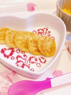 初めてのおやき♡きな粉豆腐 離乳食中期〜-レシピのメイン写真