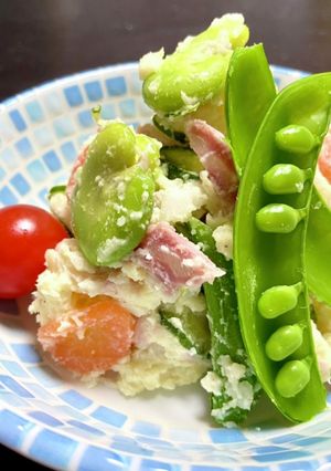 春野菜のポテトサラダ-レシピのメイン写真