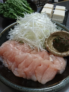 葱たっぷりの鶏しゃぶと揚げうどん-レシピのメイン写真