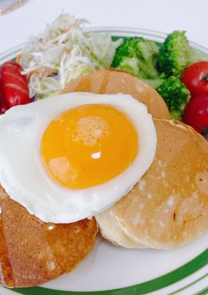 ごはんパンケーキ-レシピのメイン写真