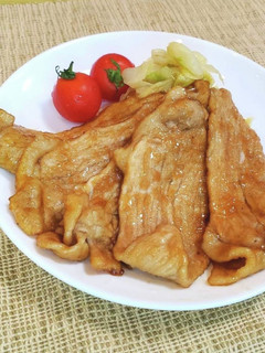 我が家の豚のしょうが焼き!-レシピのメイン写真