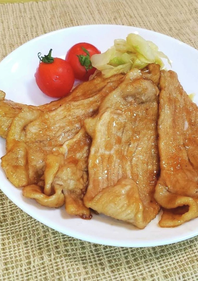我が家の豚のしょうが焼き！-レシピのメイン写真