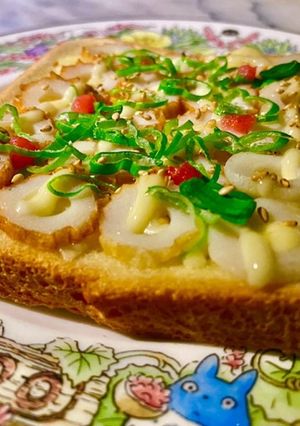 No3000竹輪チーズトースト-レシピのメイン写真