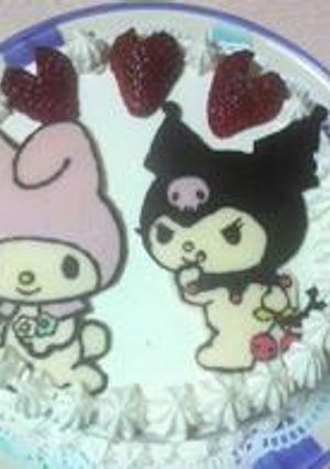キャラケーキ（マイメロ）-レシピのメイン写真
