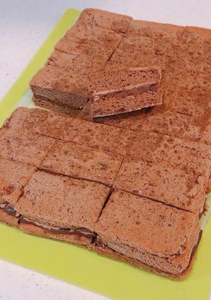大量！Wチョコクリームの、生チョコサンド-レシピのメイン写真