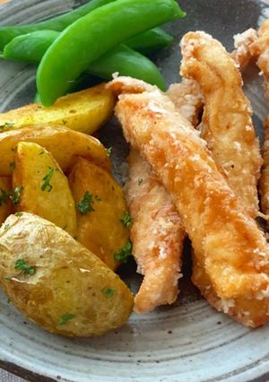 ＊お昼ごはん＊ささみのスティックから揚げ-レシピのメイン写真