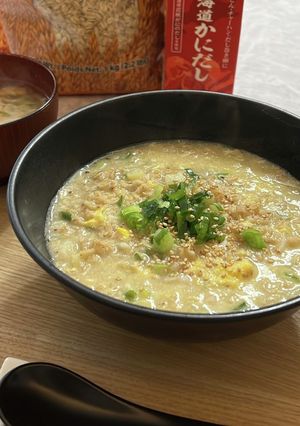 オートミール蟹雑炊-レシピのメイン写真