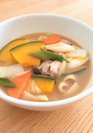 野菜たっぷりでぽかぽか＊ほうとう-レシピのメイン写真