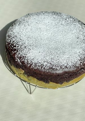 ガトーショコラとテリーヌのよくばりケーキ-レシピのメイン写真
