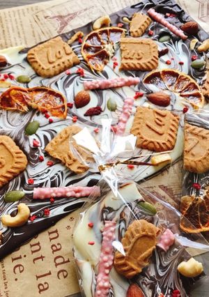 バレンタイン♡レンジでチョコレートバーク-レシピのメイン写真