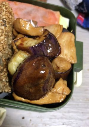 茄子と胸肉の甘酢炒め-レシピのメイン写真