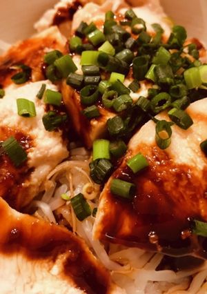 高タンパク低脂質 しっとり鶏ムネ丼-レシピのメイン写真