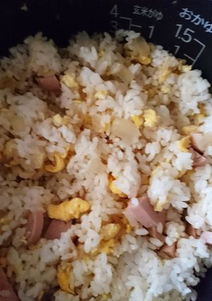 炊飯器で混ぜるだけ炒飯〜ラクちん-レシピのメイン写真