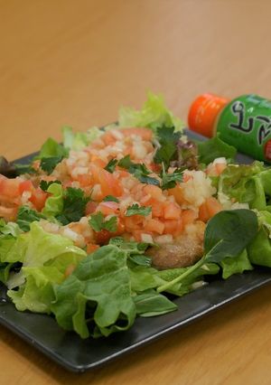 チキンソテー　サルサ風ソース-レシピのメイン写真