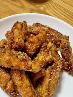 我が家の定番 手羽中の甘辛揚げ-レシピのメイン写真