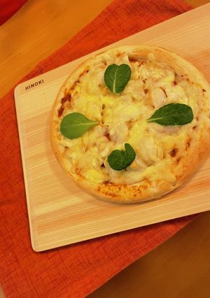 真狩村のゆり根のカントリーピッツァ-レシピのメイン写真
