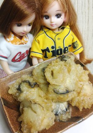 リカちゃん♡牡蠣天-レシピのメイン写真