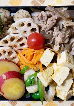 11/9ﾖｯﾁｬﾝ☆のっけ弁当-レシピのメイン写真
