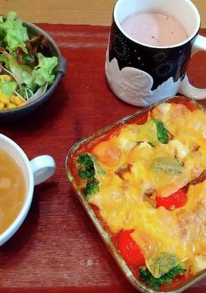 ラザニア　献立-レシピのメイン写真