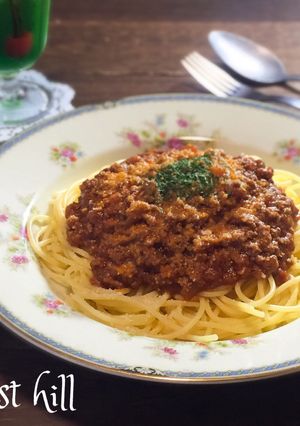 トマトジュースで懐かしミートソース-レシピのメイン写真