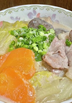 白菜と豚肉の酒粕煮-レシピのメイン写真