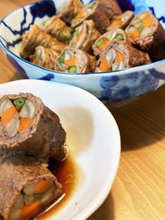 根菜☆牛肉とごぼうと人参と。八幡巻-レシピのメイン写真