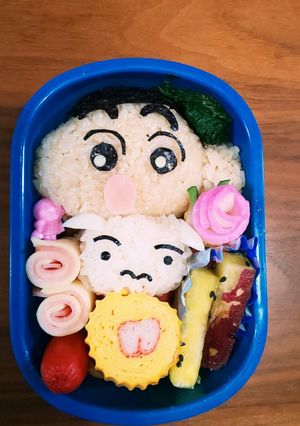 クレヨンしんちゃん キャラ弁-レシピのメイン写真