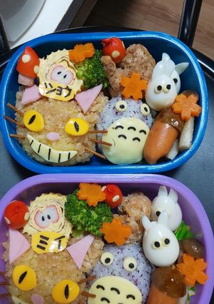 となりのトトロ キャラ弁-レシピのメイン写真