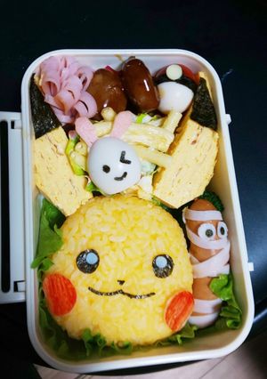 ピカチュウ キャラ弁-レシピのメイン写真