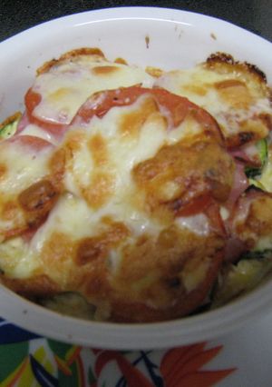 トマトとズッキーニのオーブン焼き-レシピのメイン写真