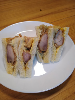 リメイク!!焼き鳥サンド-レシピのメイン写真