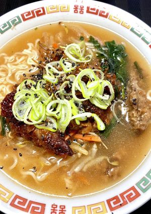 コンビニレバニラのラーメン-レシピのメイン写真