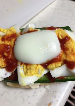 卵ときゅうりのチーズパンサンド-レシピのメイン写真