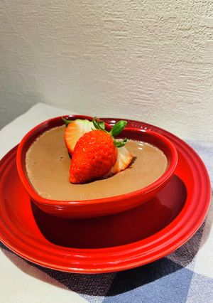 超簡単で美味しいチョコレートプリン-レシピのメイン写真