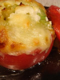 アボカドのまるごとトマトグラタン-レシピのメイン写真