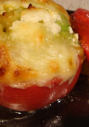 アボカドのまるごとトマトグラタン-レシピのメイン写真