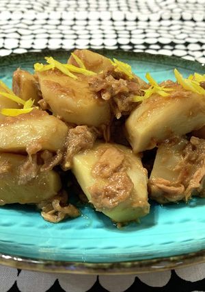 ユーリンチのタレde里芋&ツナの煮物-レシピのメイン写真
