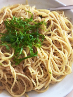 タラコと雑魚の和風パスタ-レシピのメイン写真