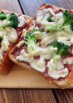 簡単朝ごはんコンビーフトースト-レシピのメイン写真